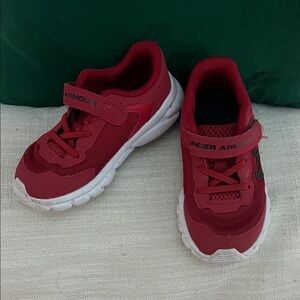 Under Armour Toddler Red Athletic Sneakers